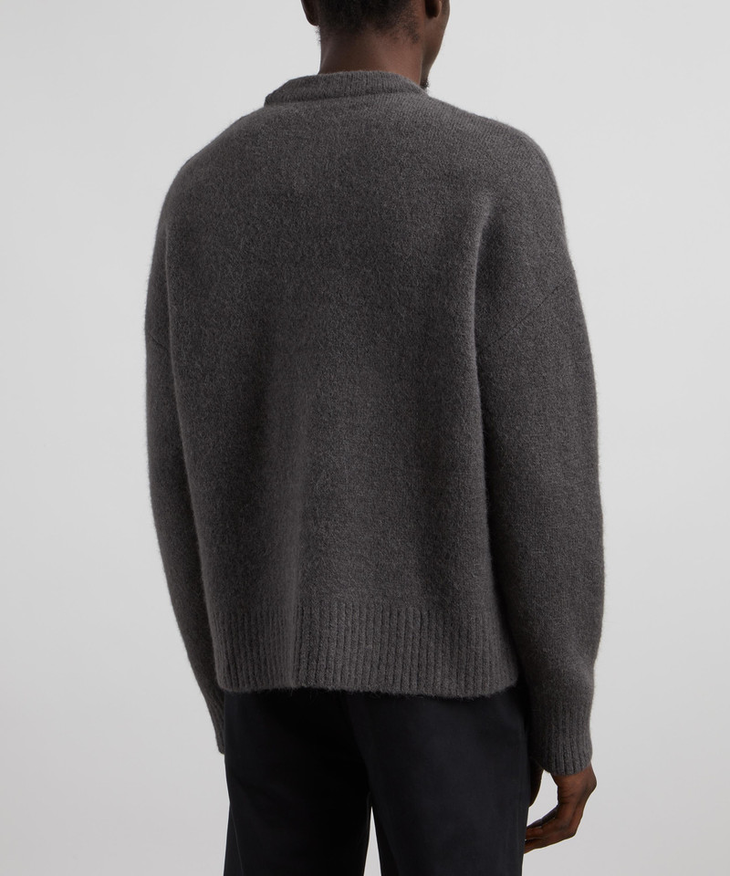 오프 화이트 AMI DE COEUR CREW NECK 스위치 4