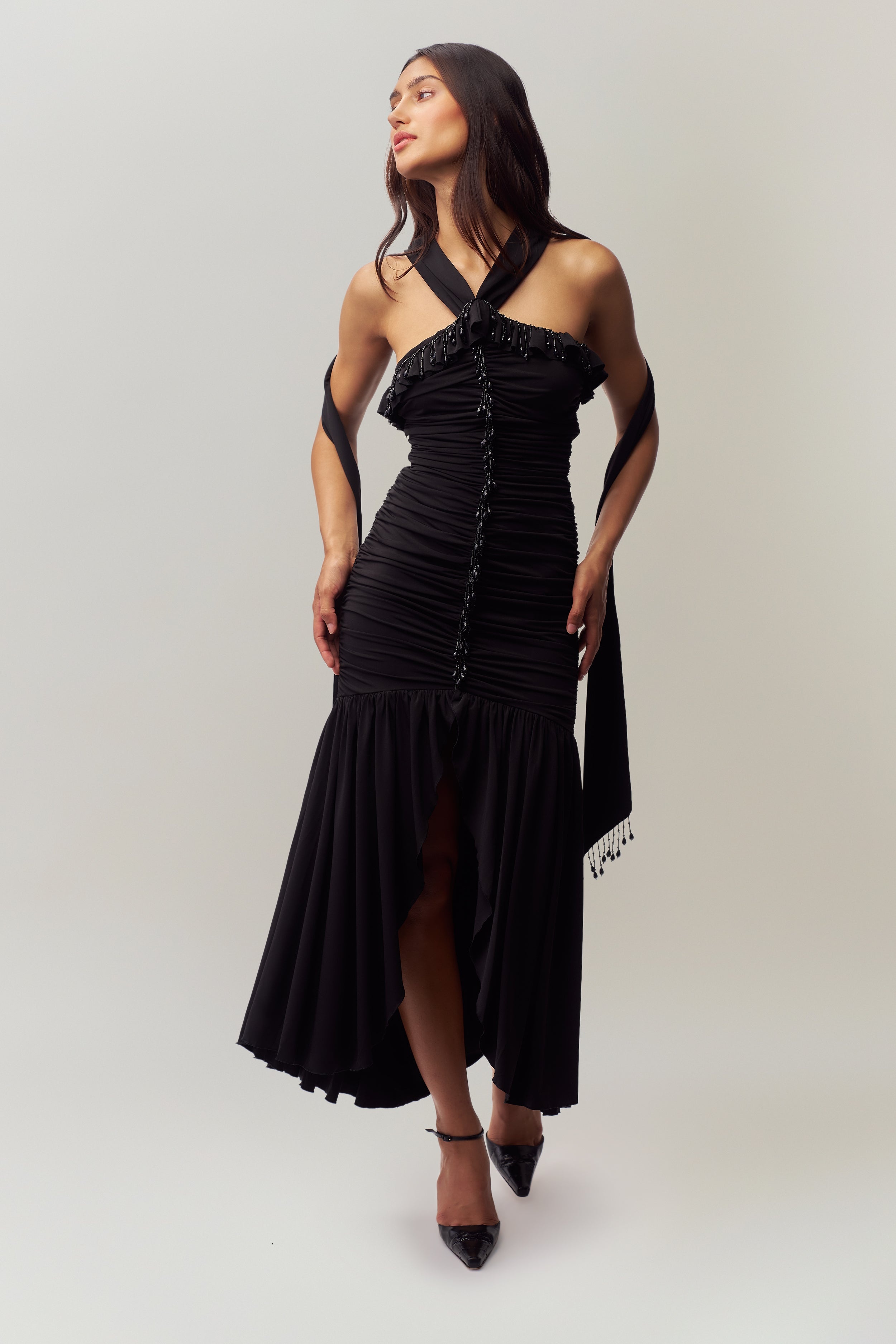 EMPRESS WRAP AROUND GOWN - 1