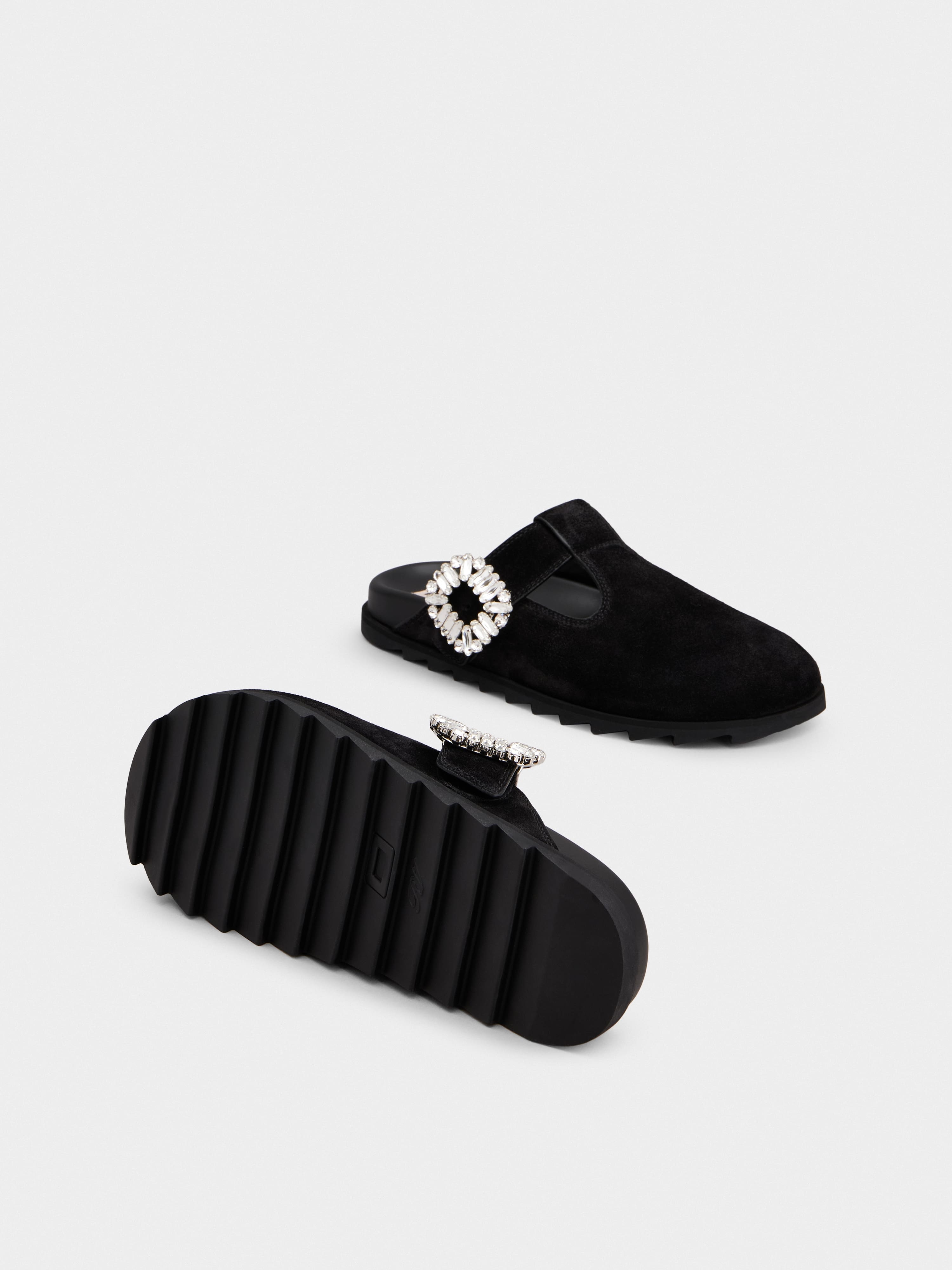 Slidy Viv' Mules in suede - 4