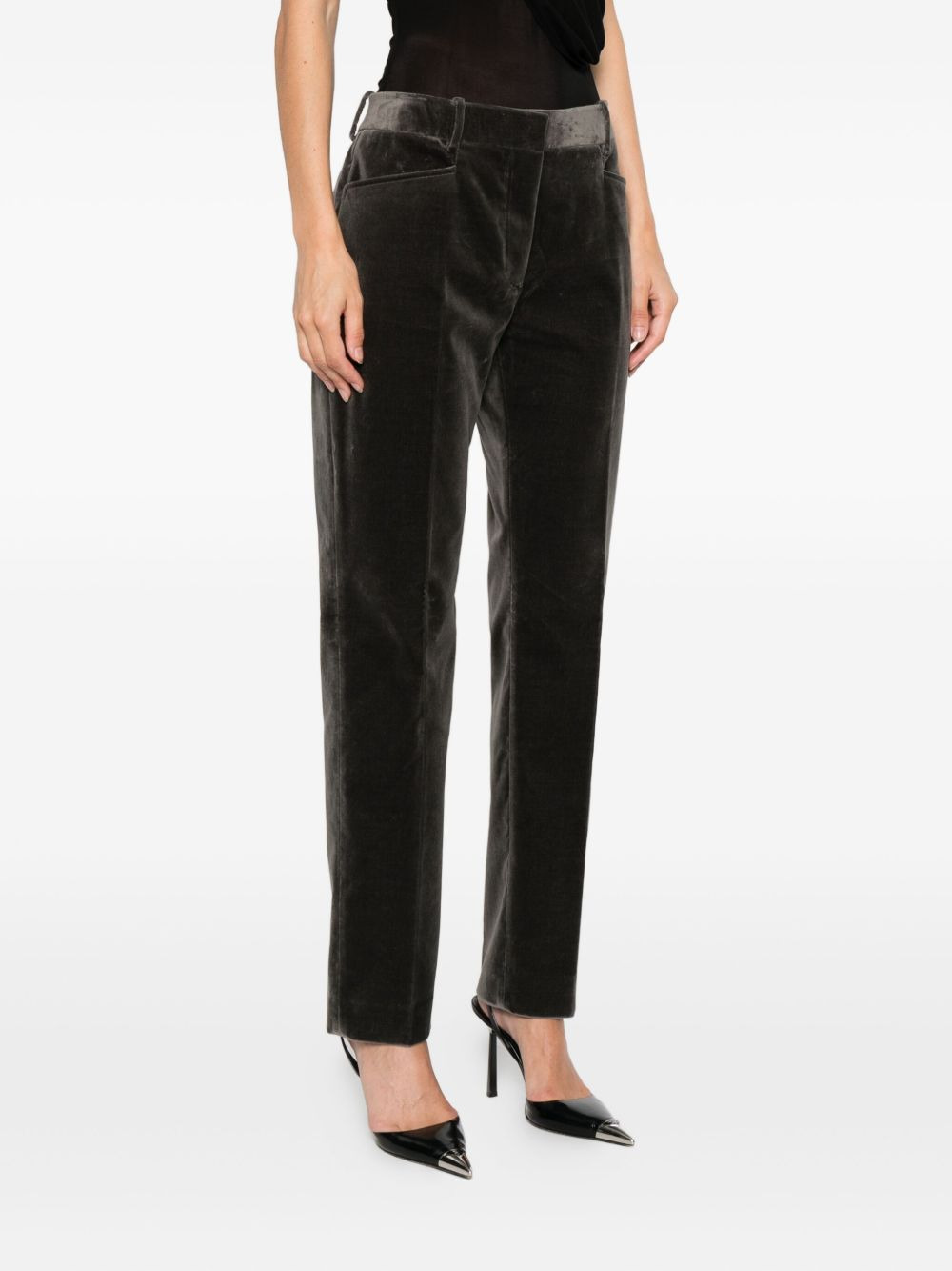 velvet trousers - 3