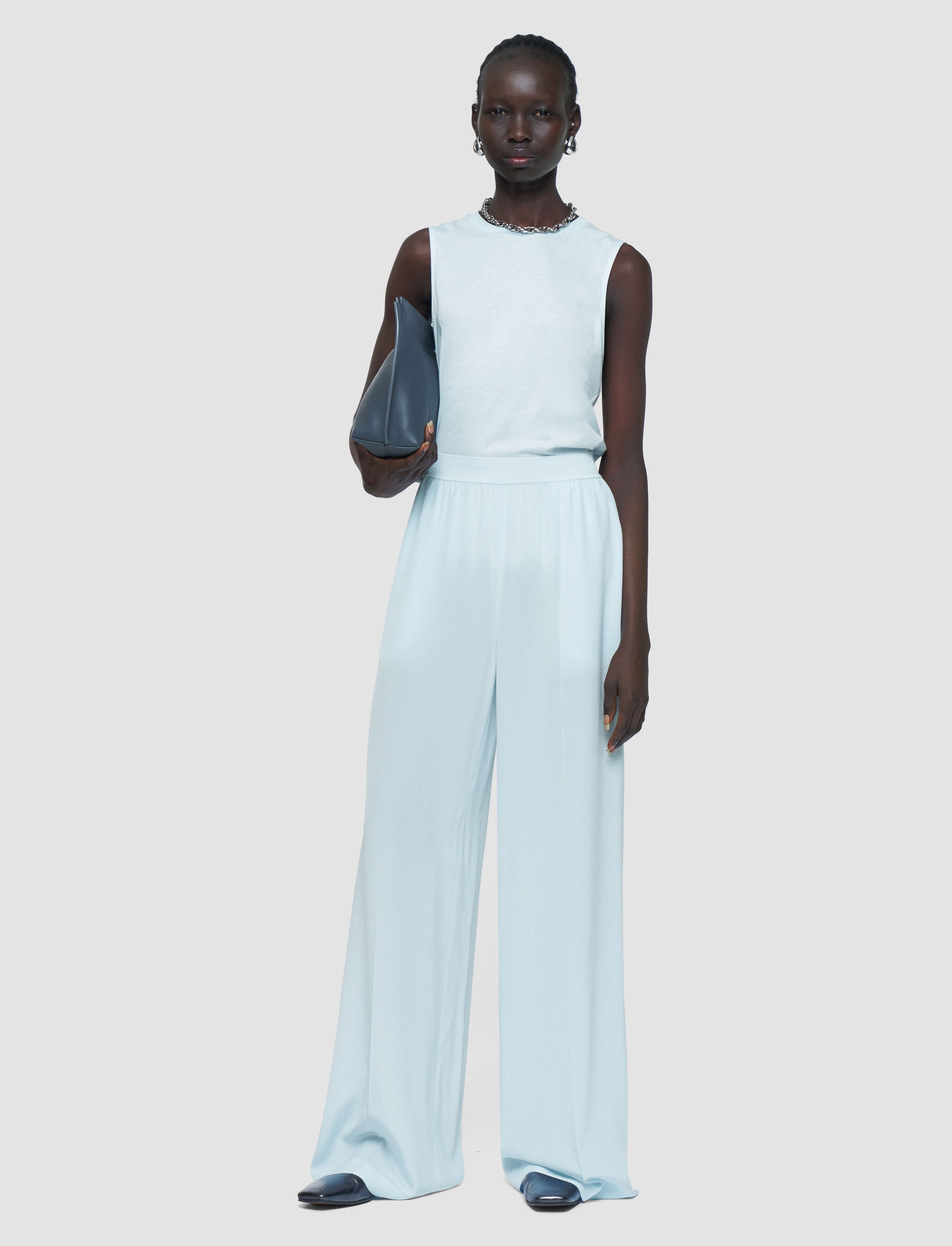 Hulin Crepe de Soie Silk Trousers - 2