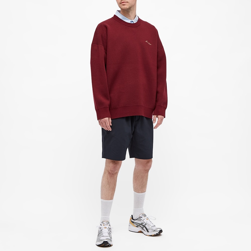 Acne Studios Krew Oversize Logo Crew Knit - 6