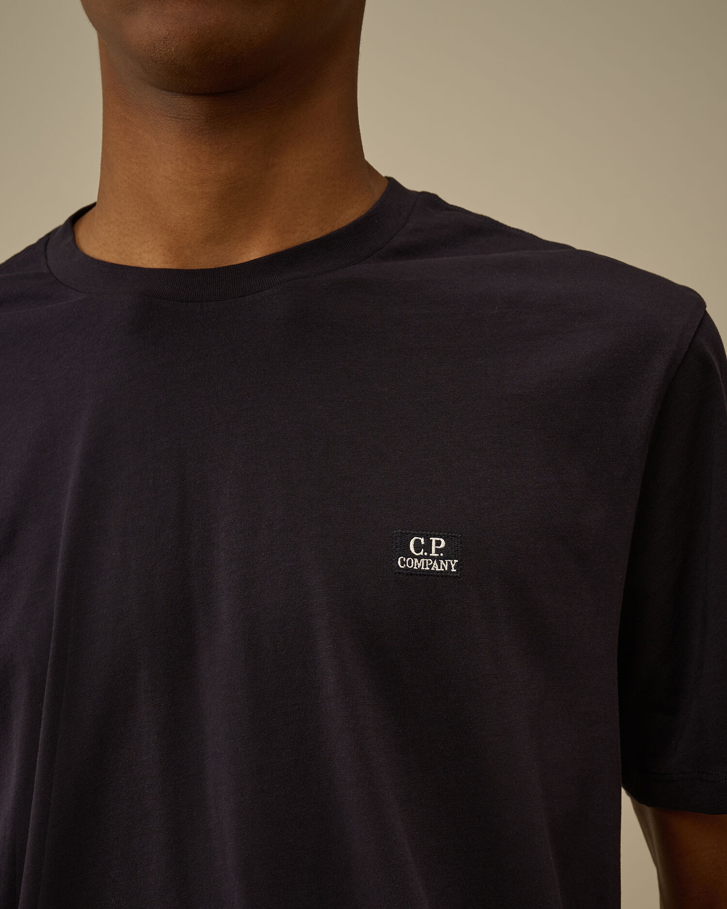 30/1 Jersey Short Sleeve Logo Patch T-Shirt - 5