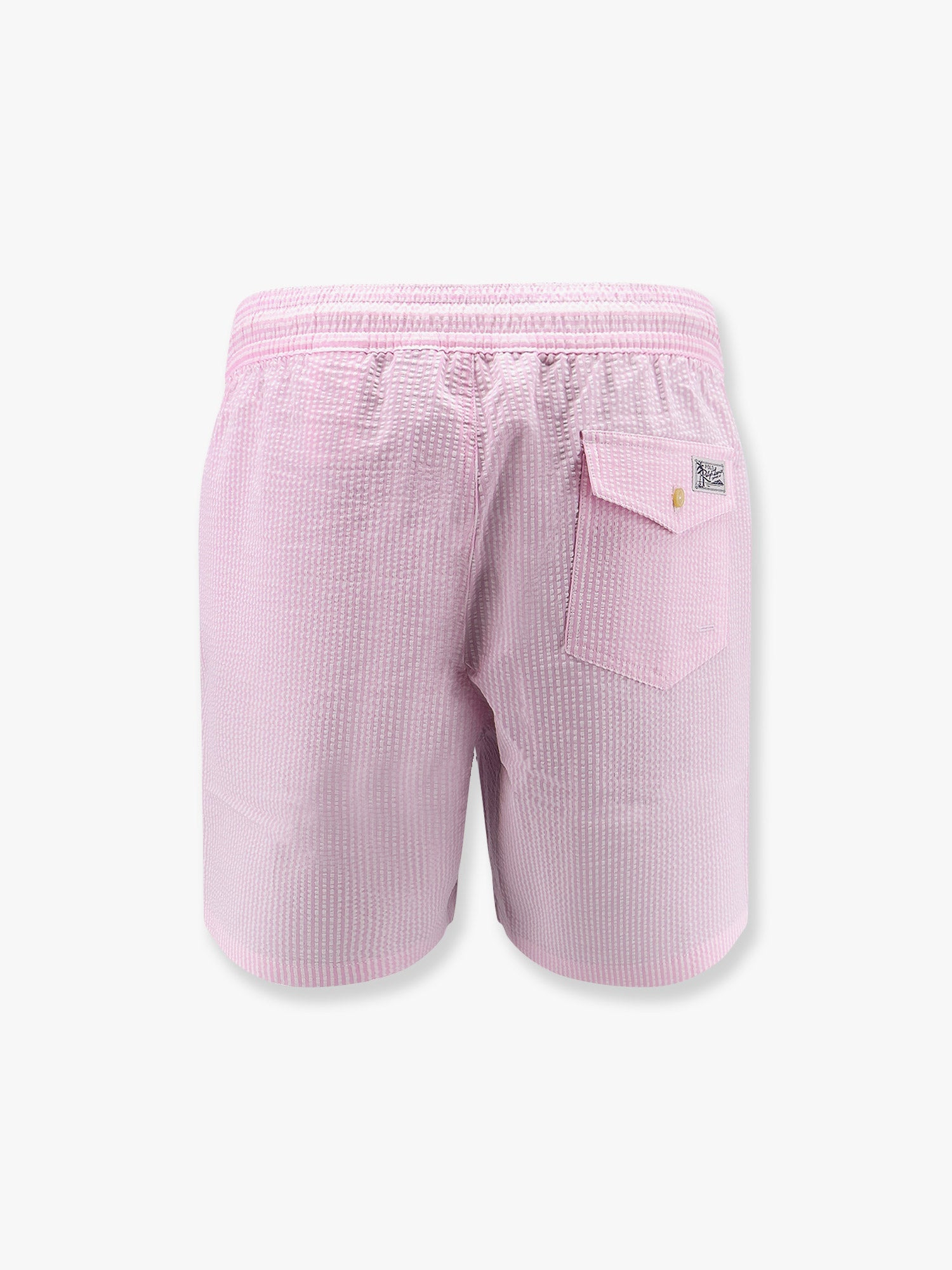 POLO RALPH LAUREN - Polo Ralph Lauren Cotton Blend Striped Swim Trunk With Logo Embroidery - 2