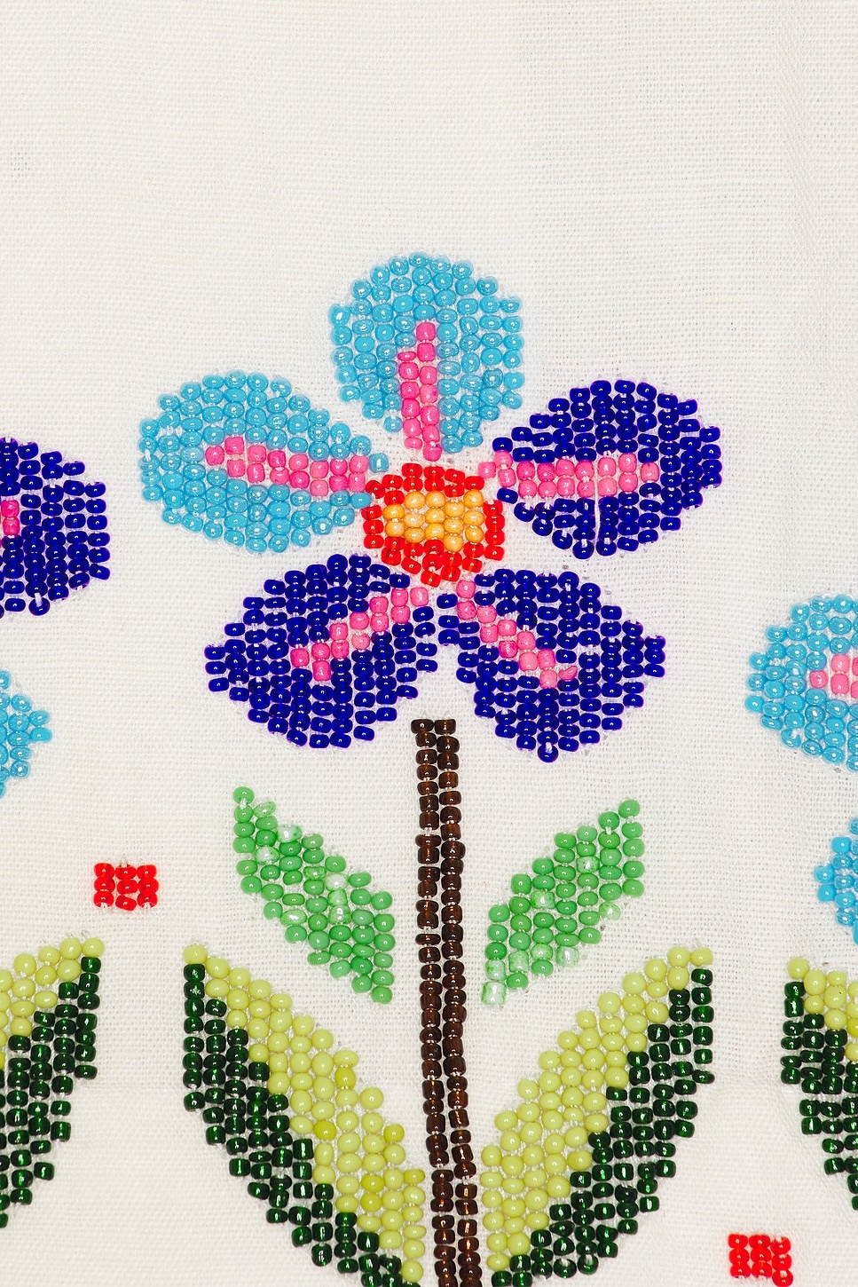 Beaded Floral Shirt - 3