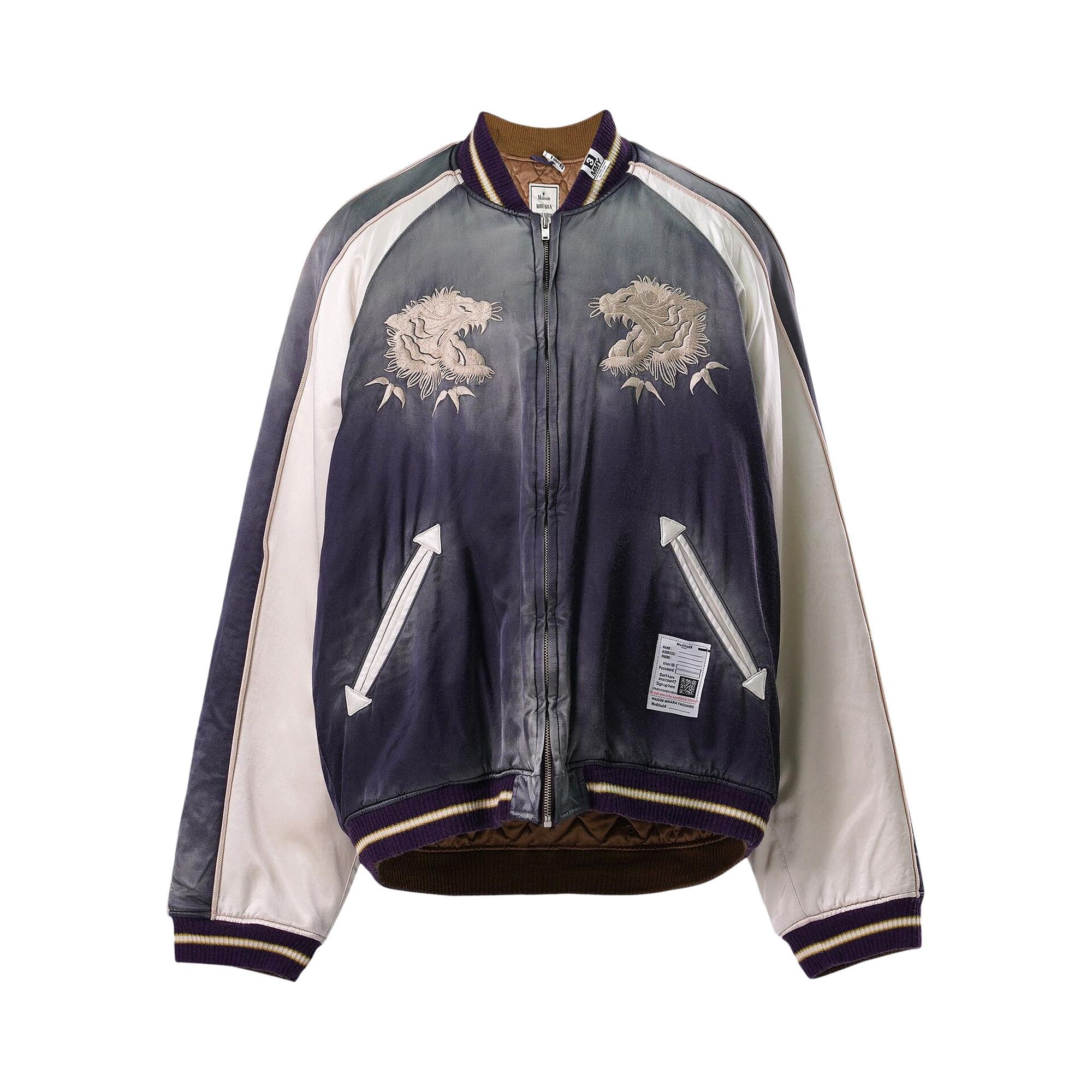 Maison Mihara Yasuhiro Souvenir Jacket 'Purple' - 1