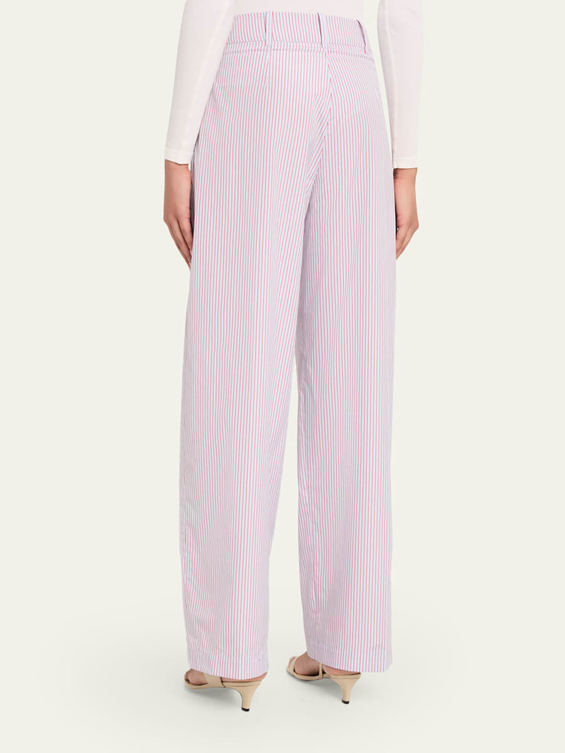 The Dean Pinstripe Organic Cotton Pants 3