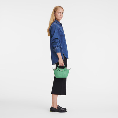 Longchamp Longchamp x Robert Indiana XS Handbag Green - Leather outlook