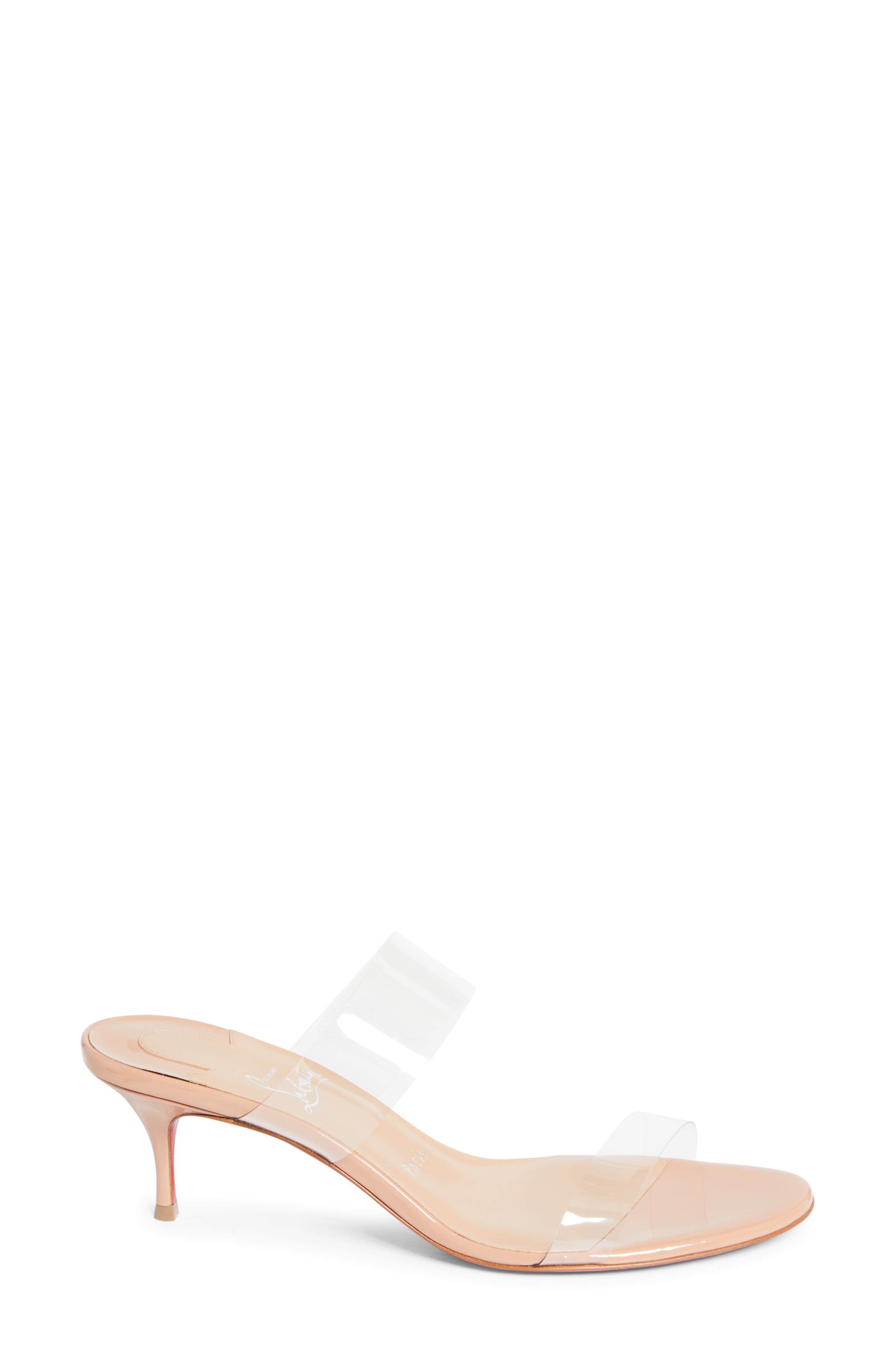 Christian Louboutin Just Nothing Sandal in Blush/Lin Blush at Nordstrom - 3