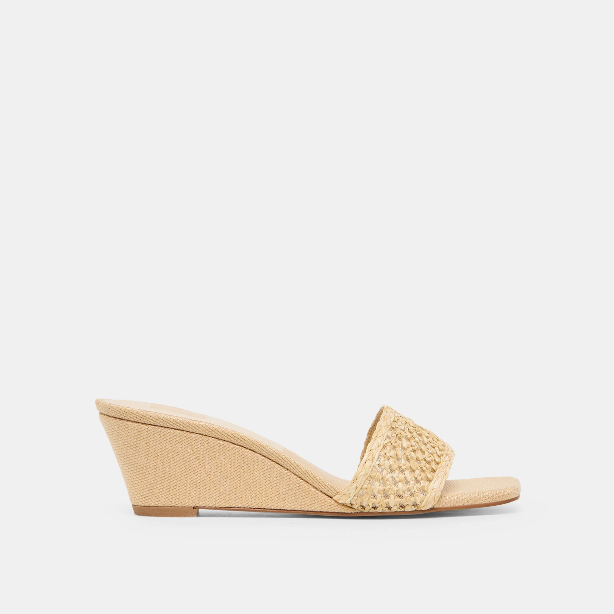 QAILY WEDGES LT NATURAL RAFFIA - 1