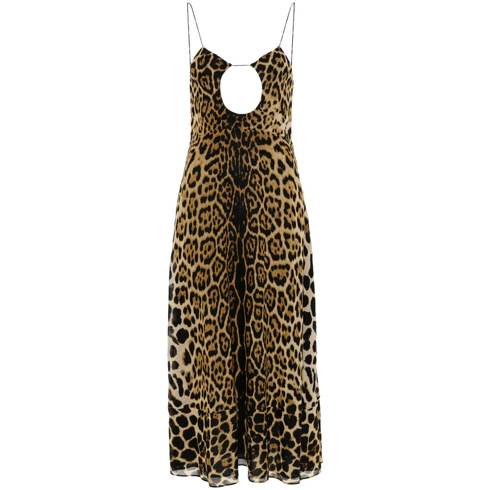 Saint Laurent Brown Dresses - Evening Dresses Women - 1