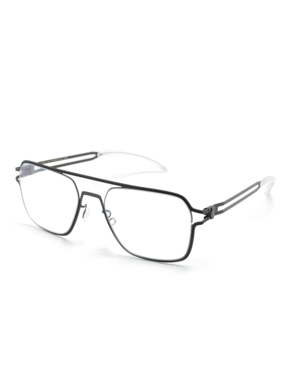 Jalo square-frame glasses - 3