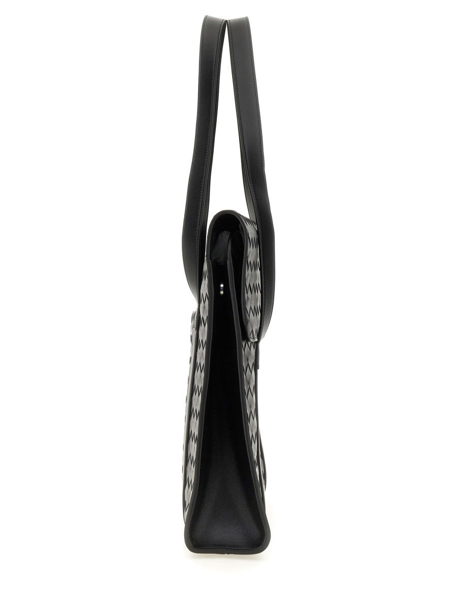 Bottega Veneta Men Woven Pattern Shoulder Bag - 3