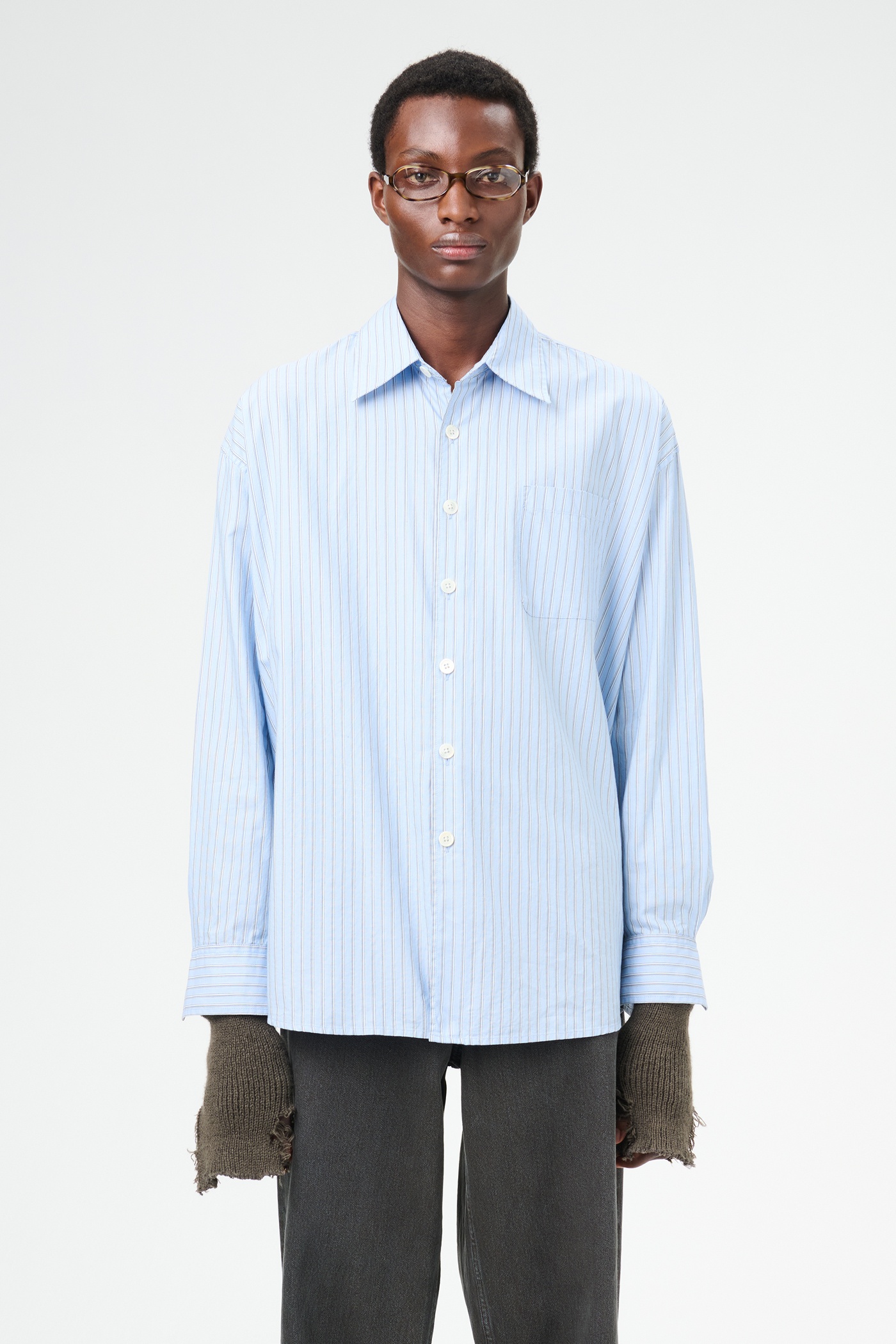 Borrowed Shirt Big Daddy Stripe Oxford - 2