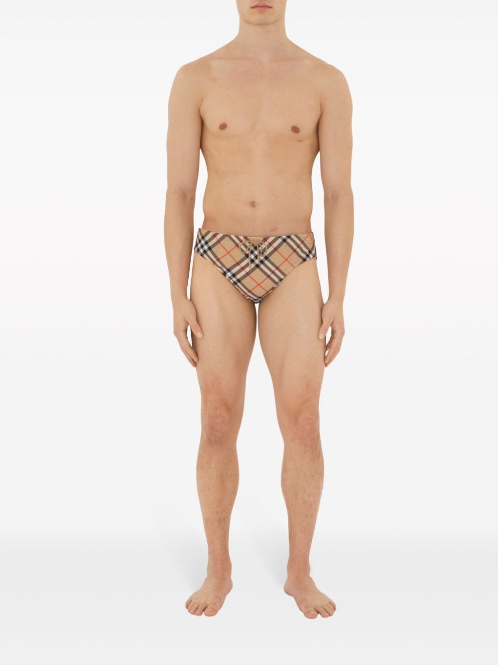 check swim shorts - 2
