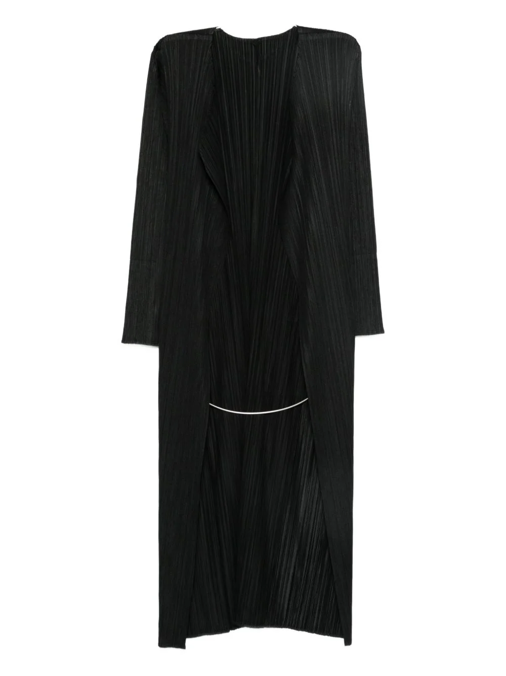 Pleats Please Issey Miyake Women Pleated Long Cardigan - 1