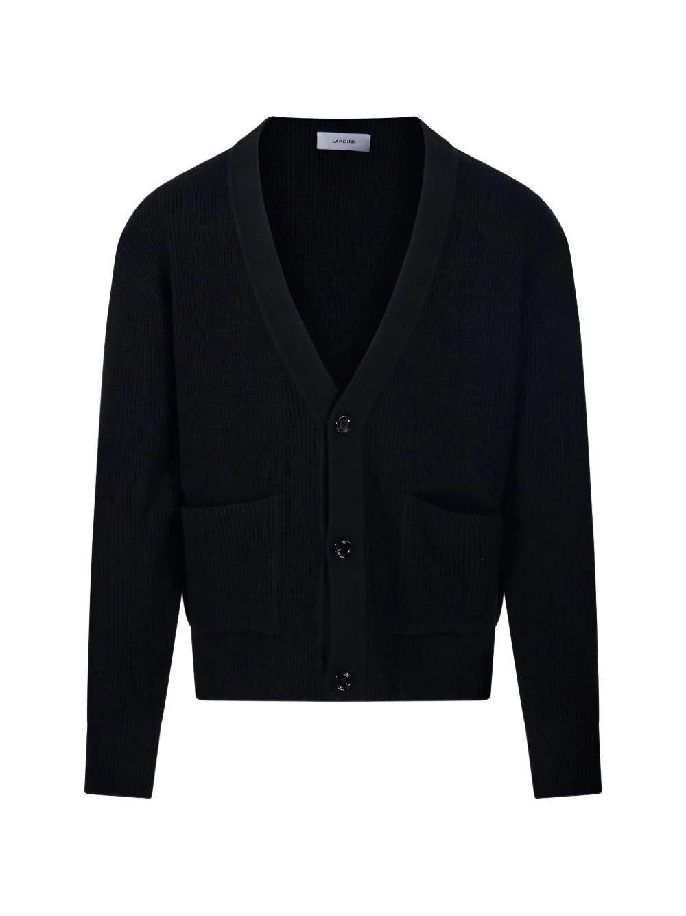 buttoned V-neck cardigan - 1
