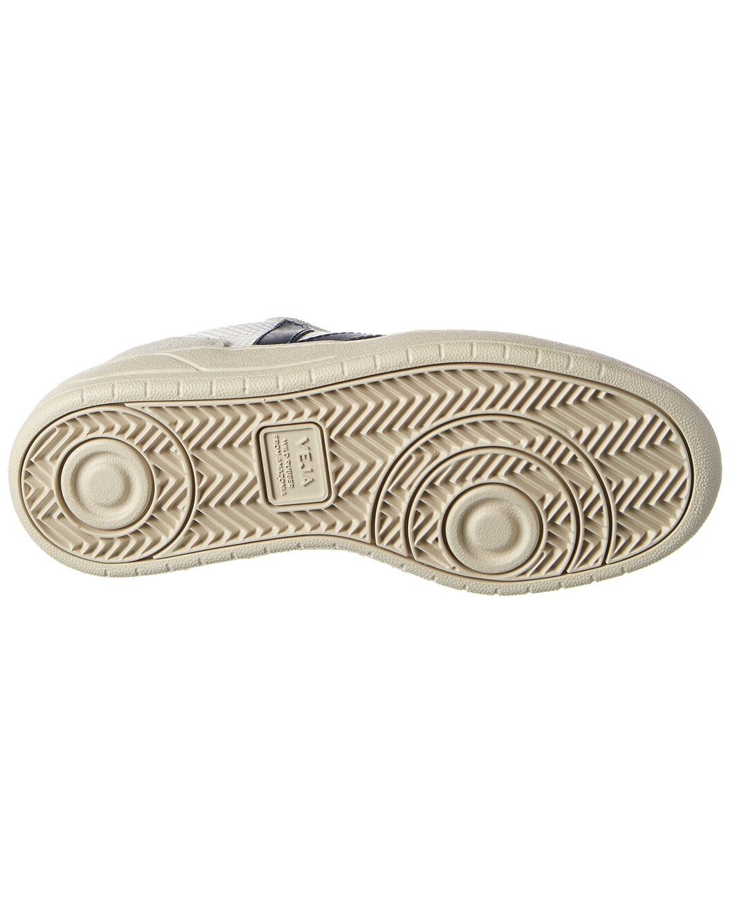 VEJA V-10 Suede-Trim Sneaker - 4