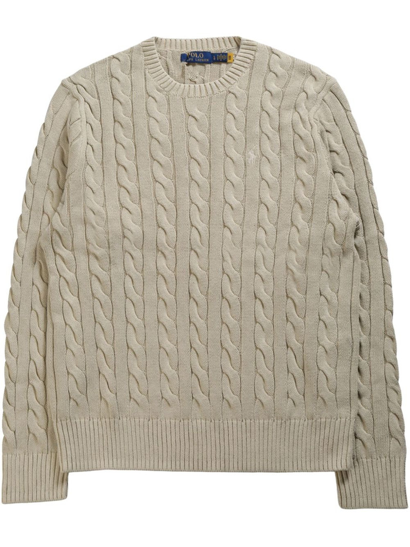 cable-knit jumper 1
