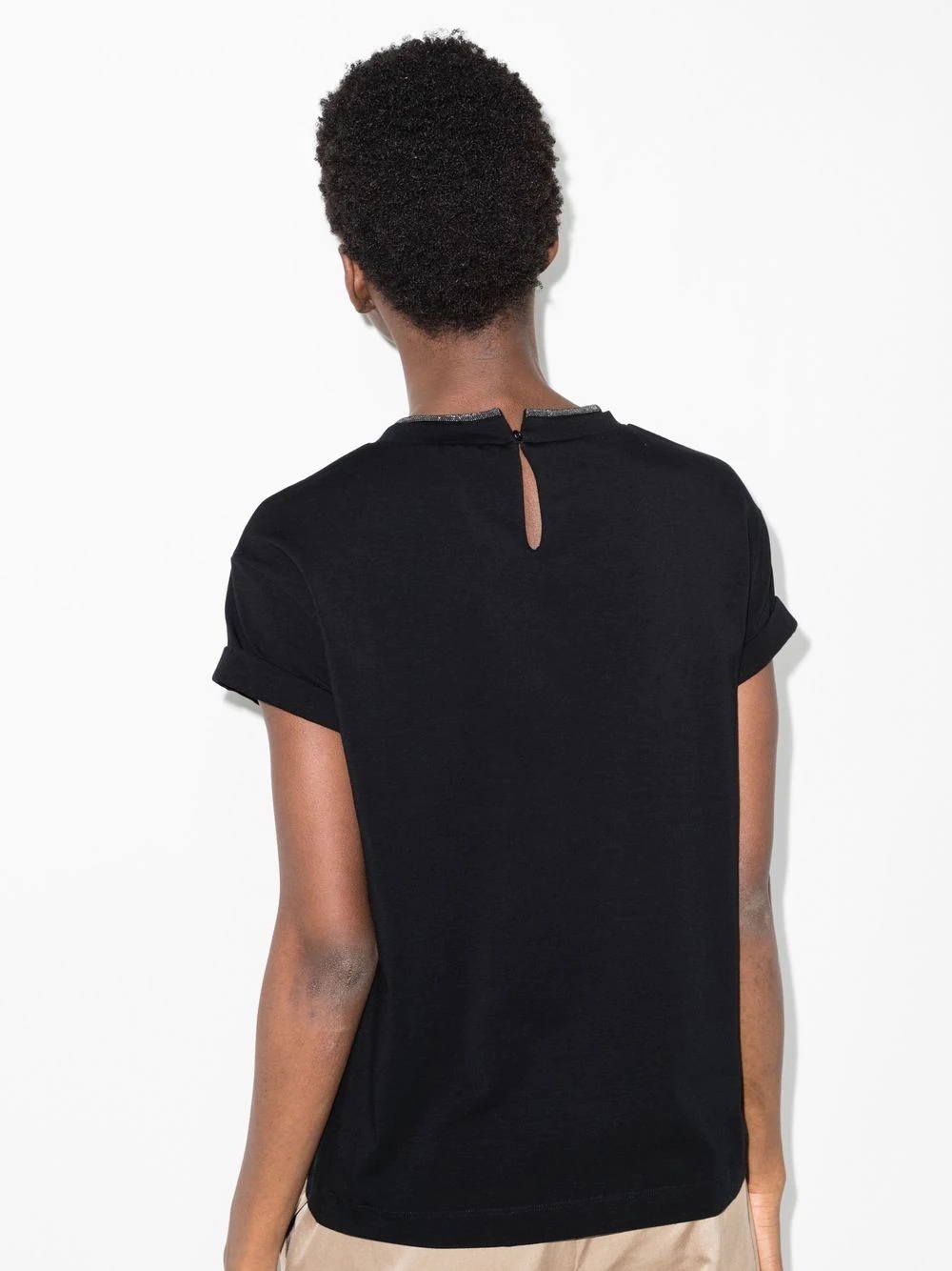 round-neck short-sleeve T-shirt - 3