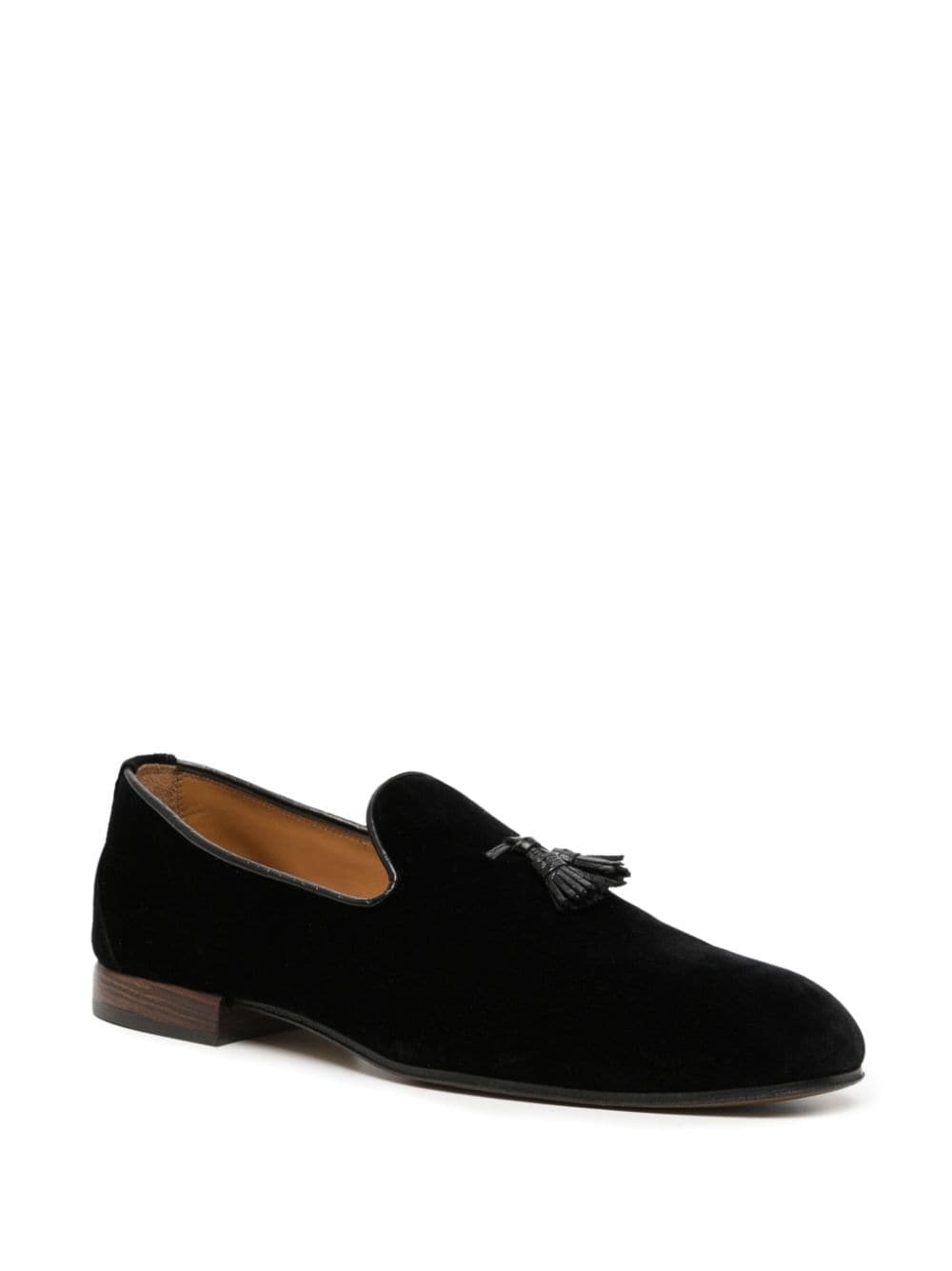 Nicolas tassel-detail velvet loafers - 2