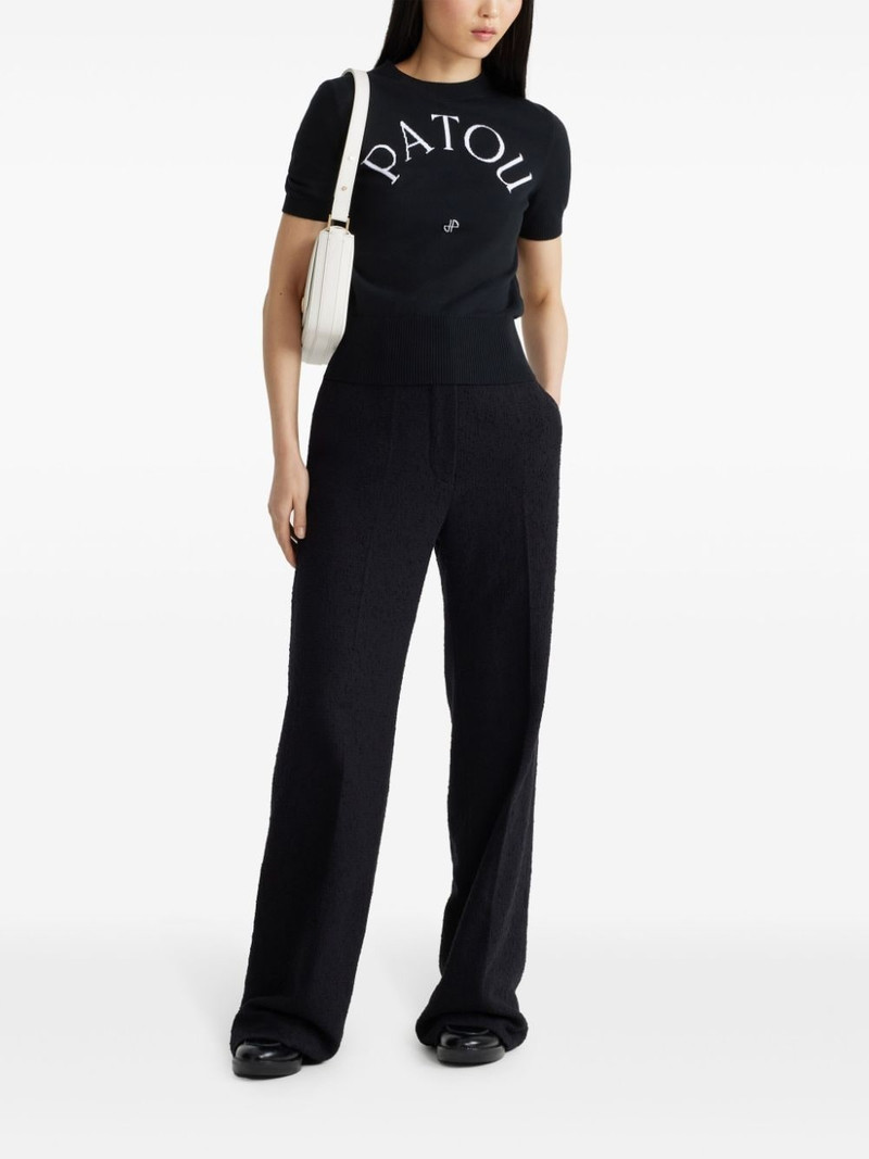 PATOU Iconic tweed long trousers outlook