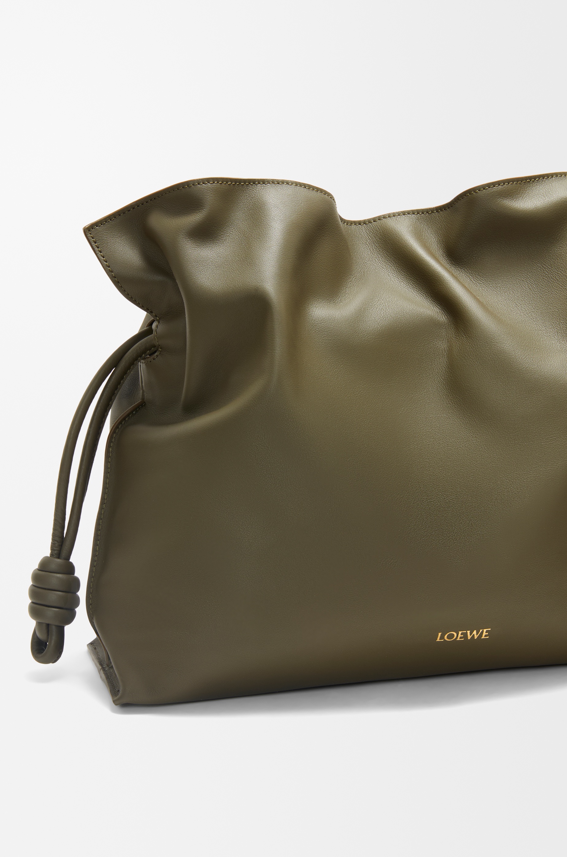 Large Flamenco clutch in nappa calfskin - 7