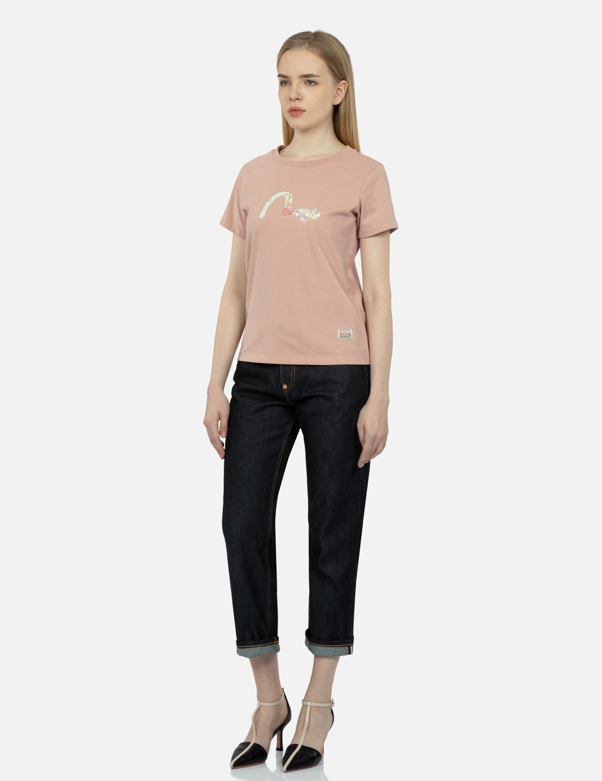 BROCADE SEAGULL APPLIQUÉ T-SHIRT - 3