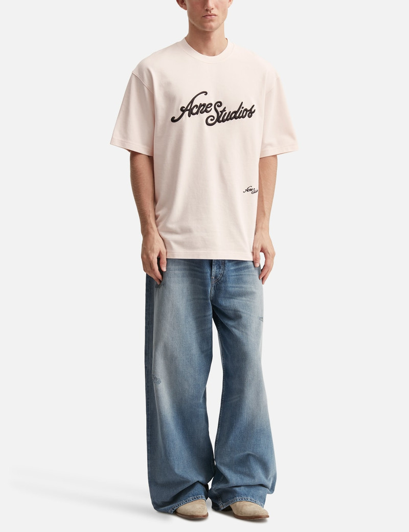 Acne Studios EMBROIDERED LOGO T-SHIRT outlook