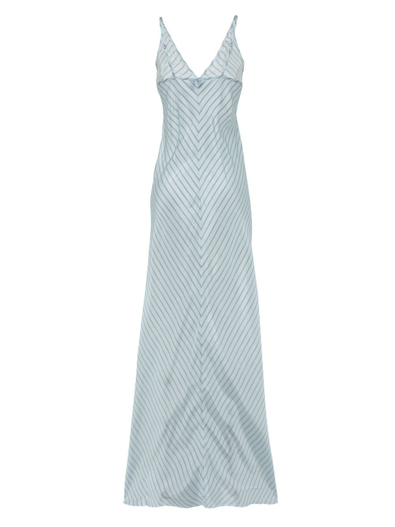 HERSKIND striped silk dress outlook