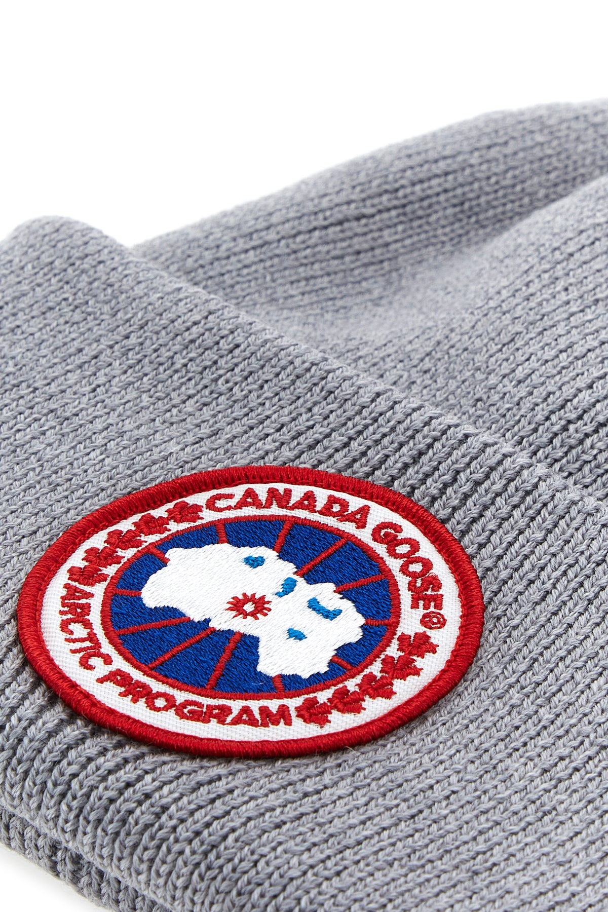 Grey wool Arctic beanie hat - 3
