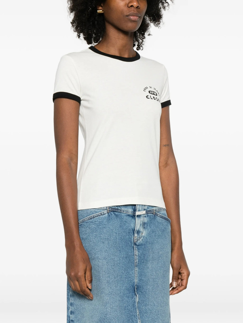 Closed Contrasting-trim T-shirt 4