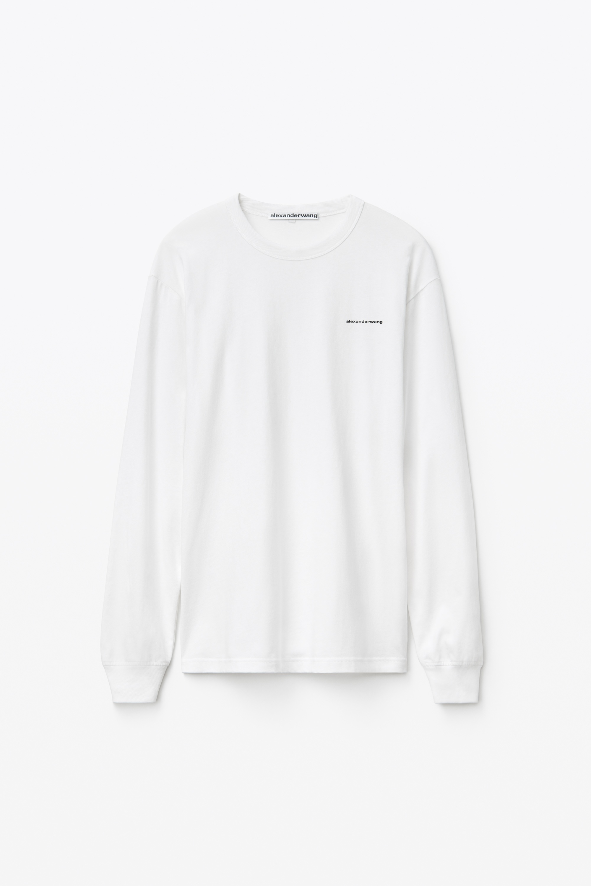 LONG-SLEEVE TEE IN HIGH TWIST JERSEY - 1