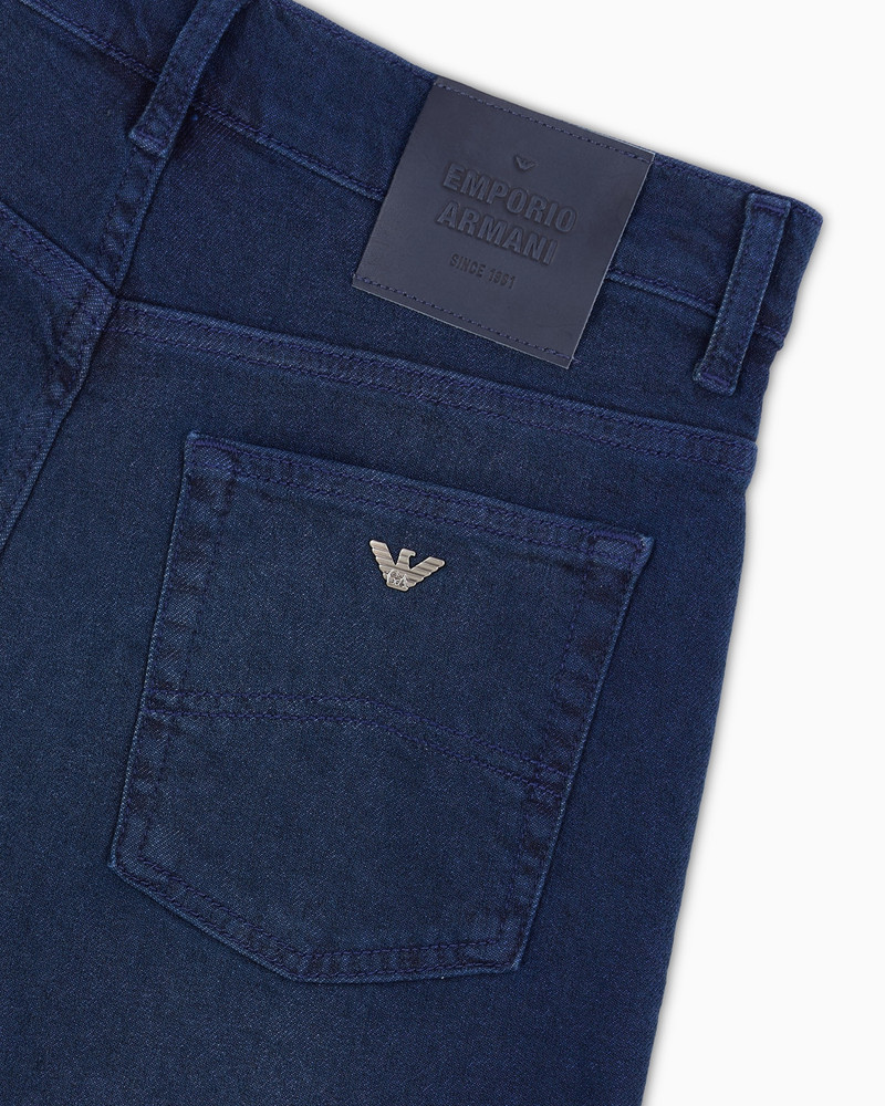 J7E mid-rise straight-leg jeans in piece-dyed cotton drill 6