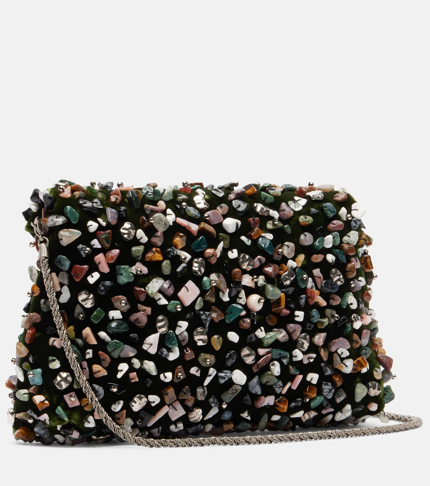 Envelope embellished clutch - 4