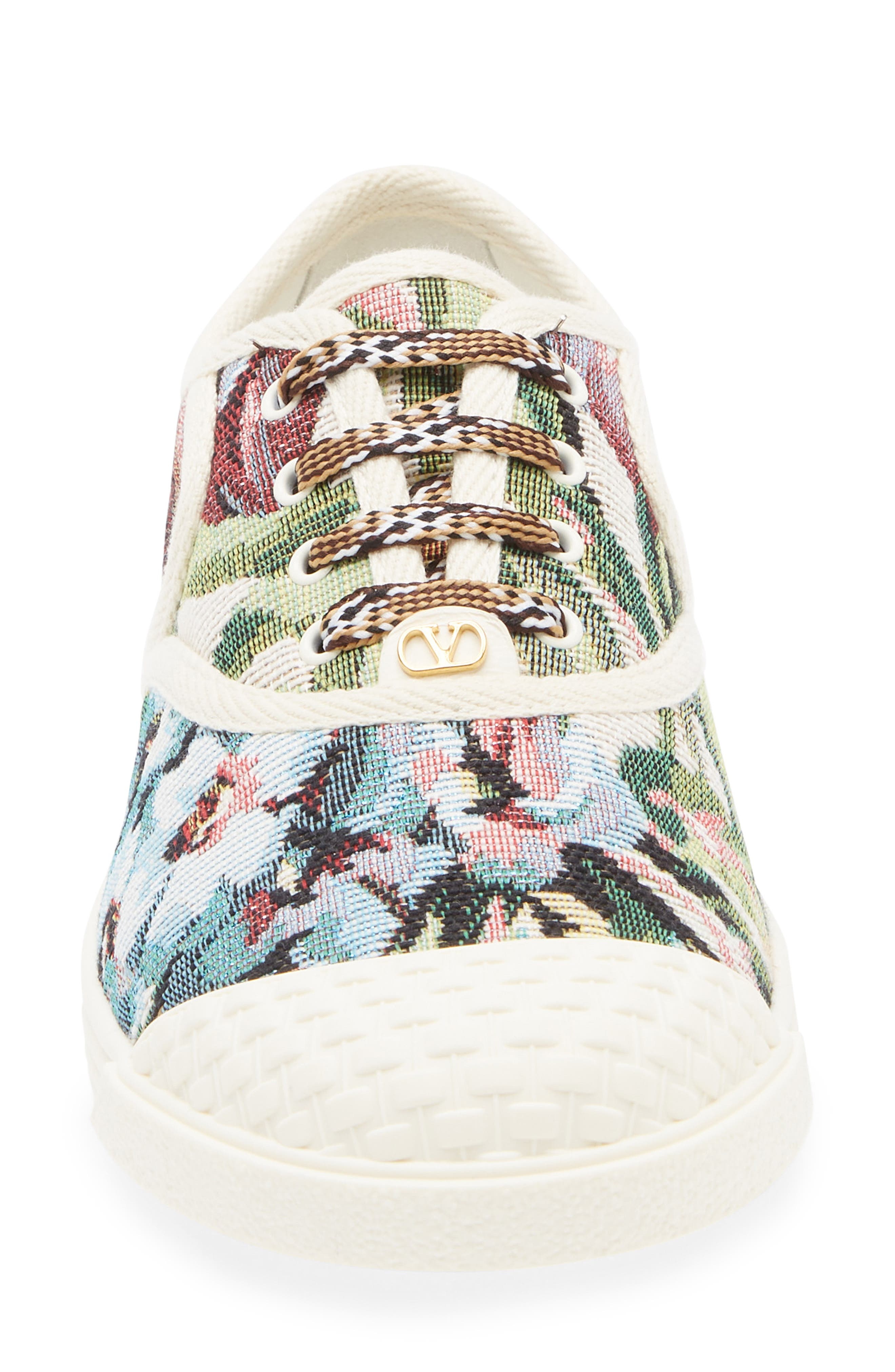 Valentino Garavani Bay by Bay Low Top Sneaker in Floral Multi at Nordstrom - 4