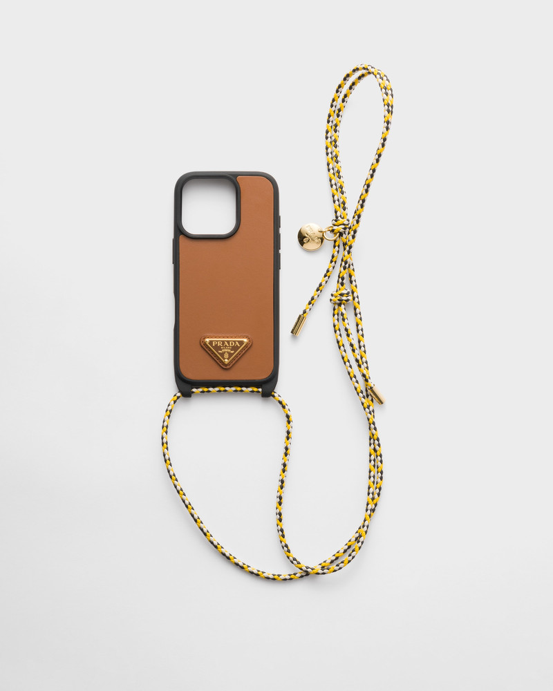 Leather case for iPhone 16 Pro 1