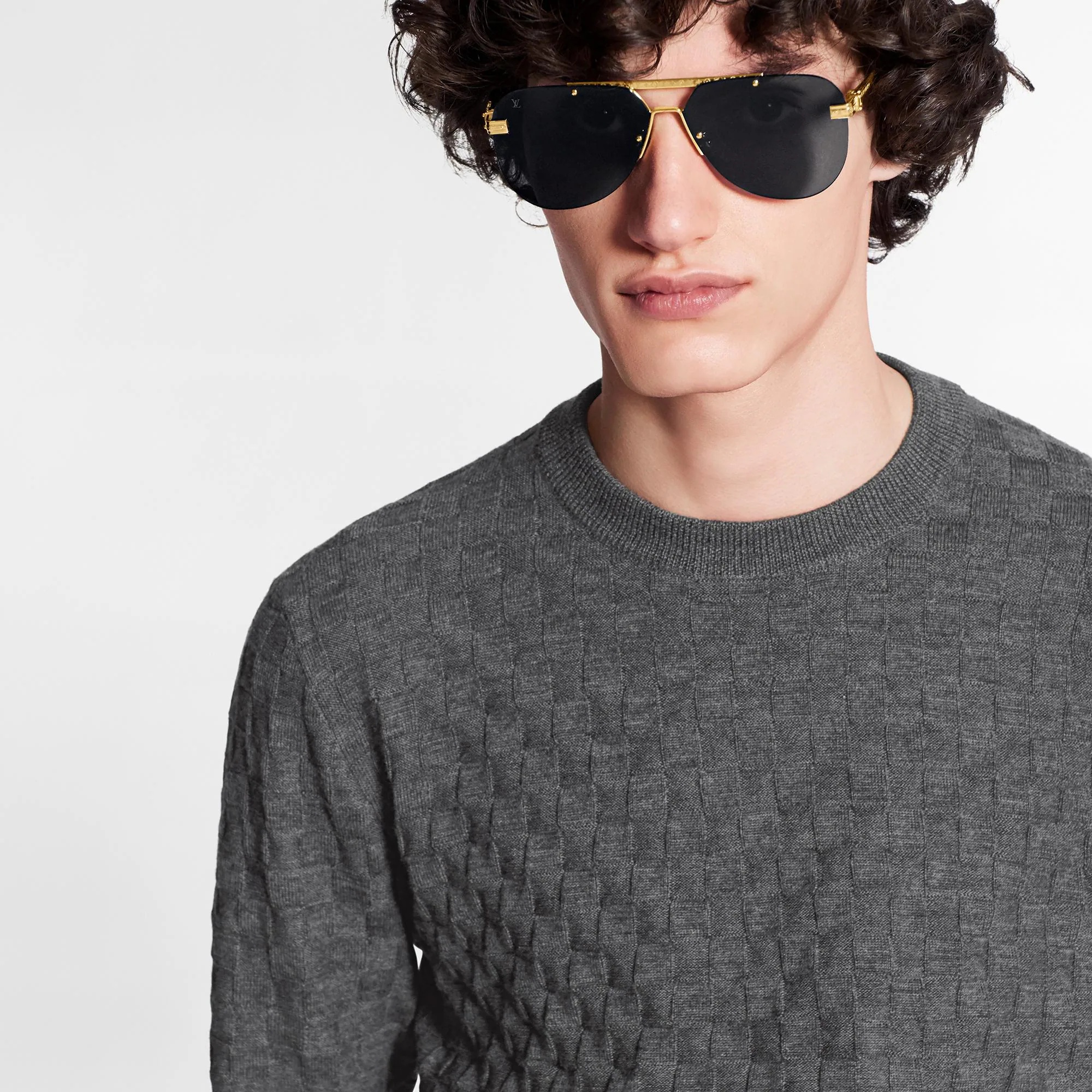 Damier Signature Crewneck - 3