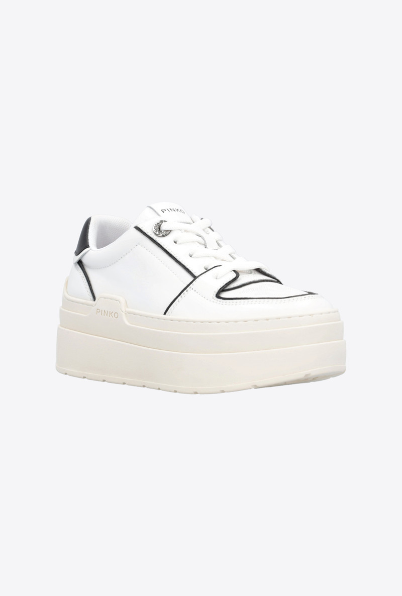 TWO-TONE PLATFORM SNEAKERS 2