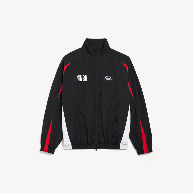 Men's Balenciaga | Nba Collaboration Tracksuit Jacket in New Black 1