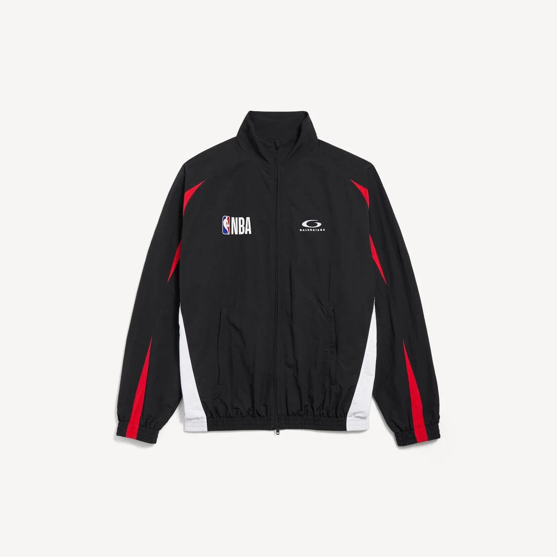 Men's Balenciaga | Nba Collaboration Tracksuit Jacket in New Black - 1