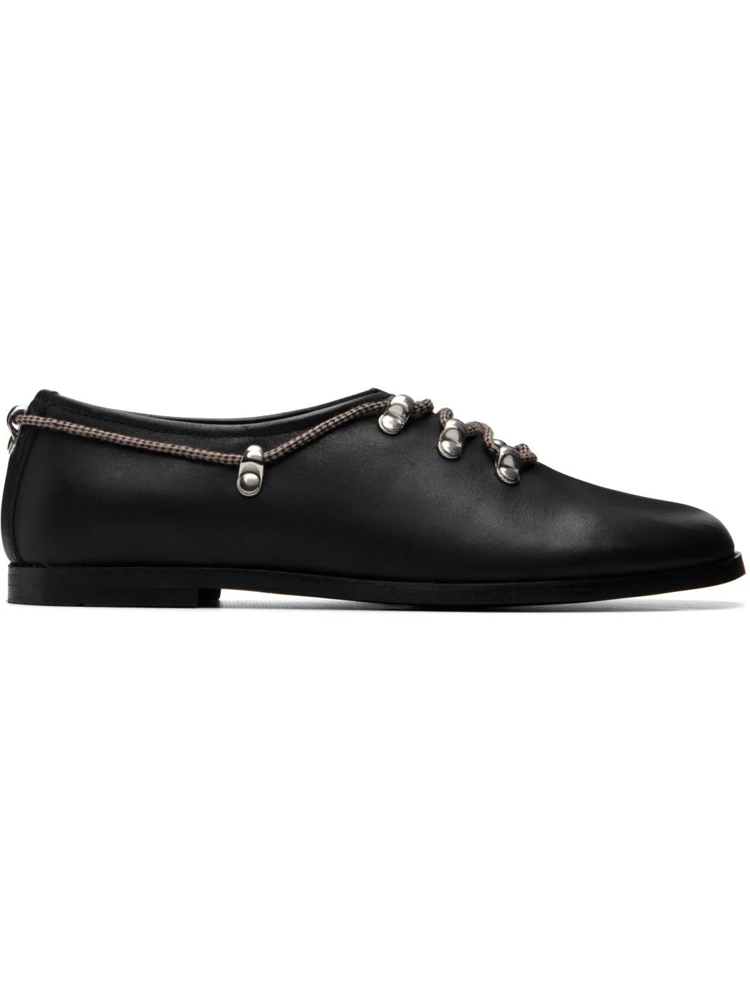 Black Alpine Flat Loafers - 1