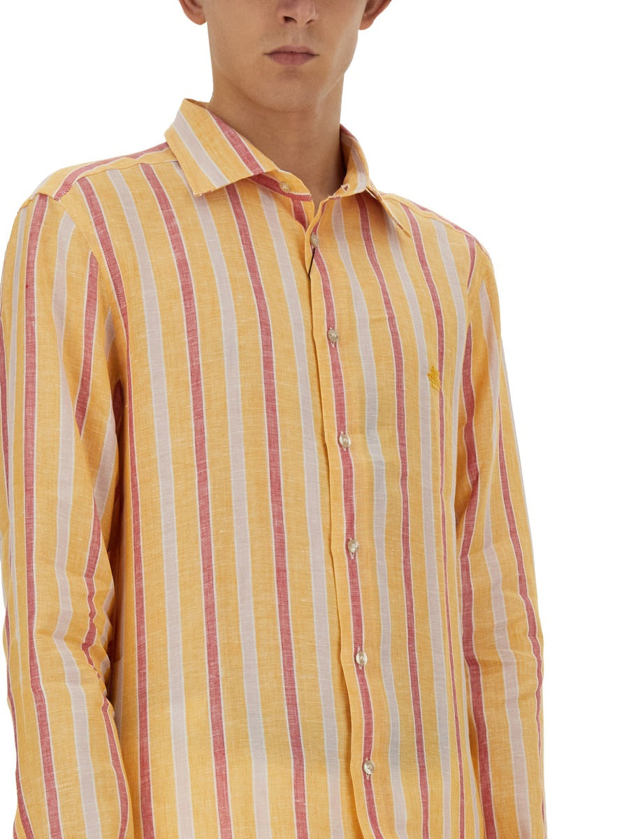 Etro Men Pegasus Logo Shirt - 2