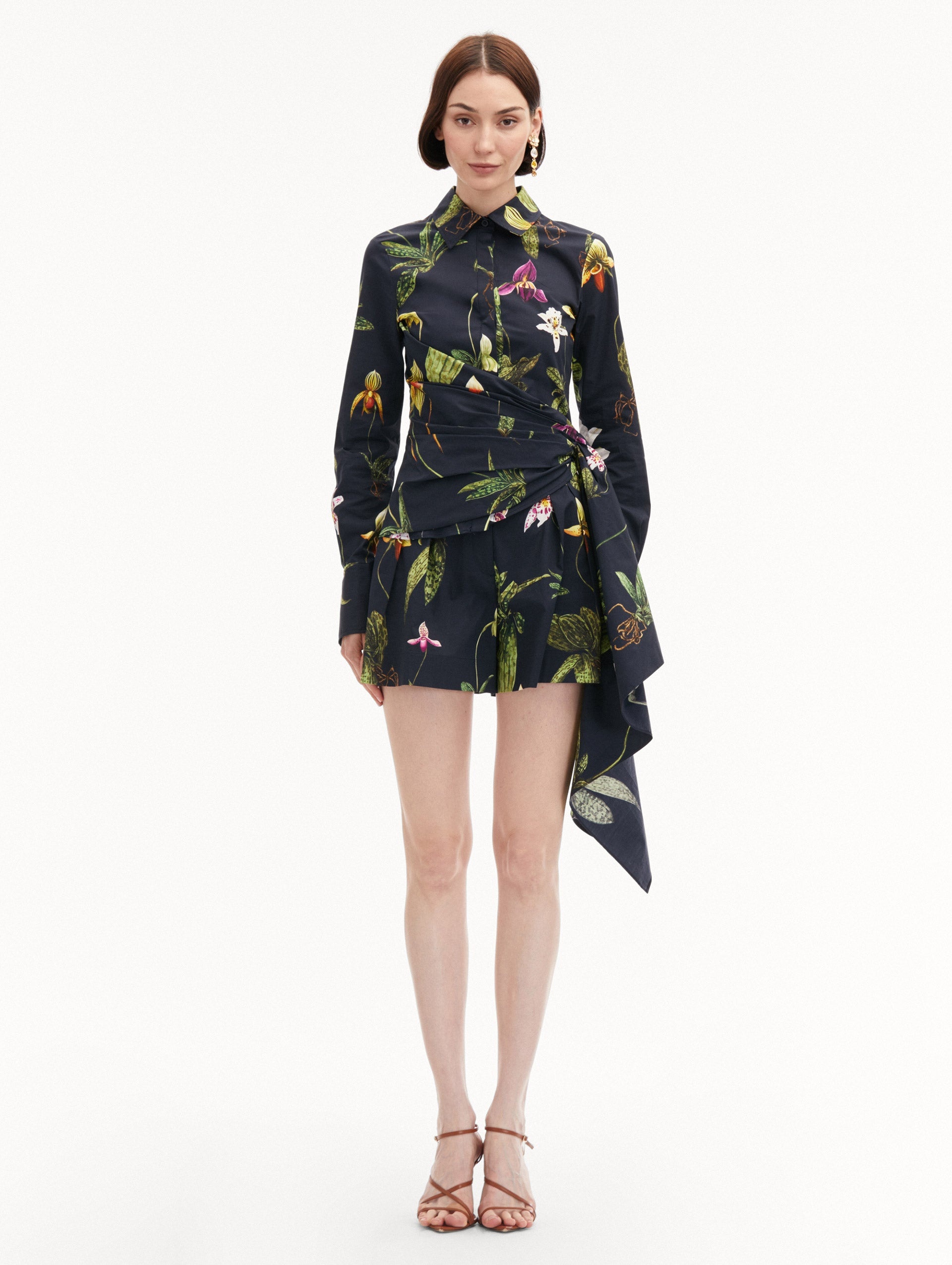 ORCHID COTTON POPLIN BLOUSE - 3