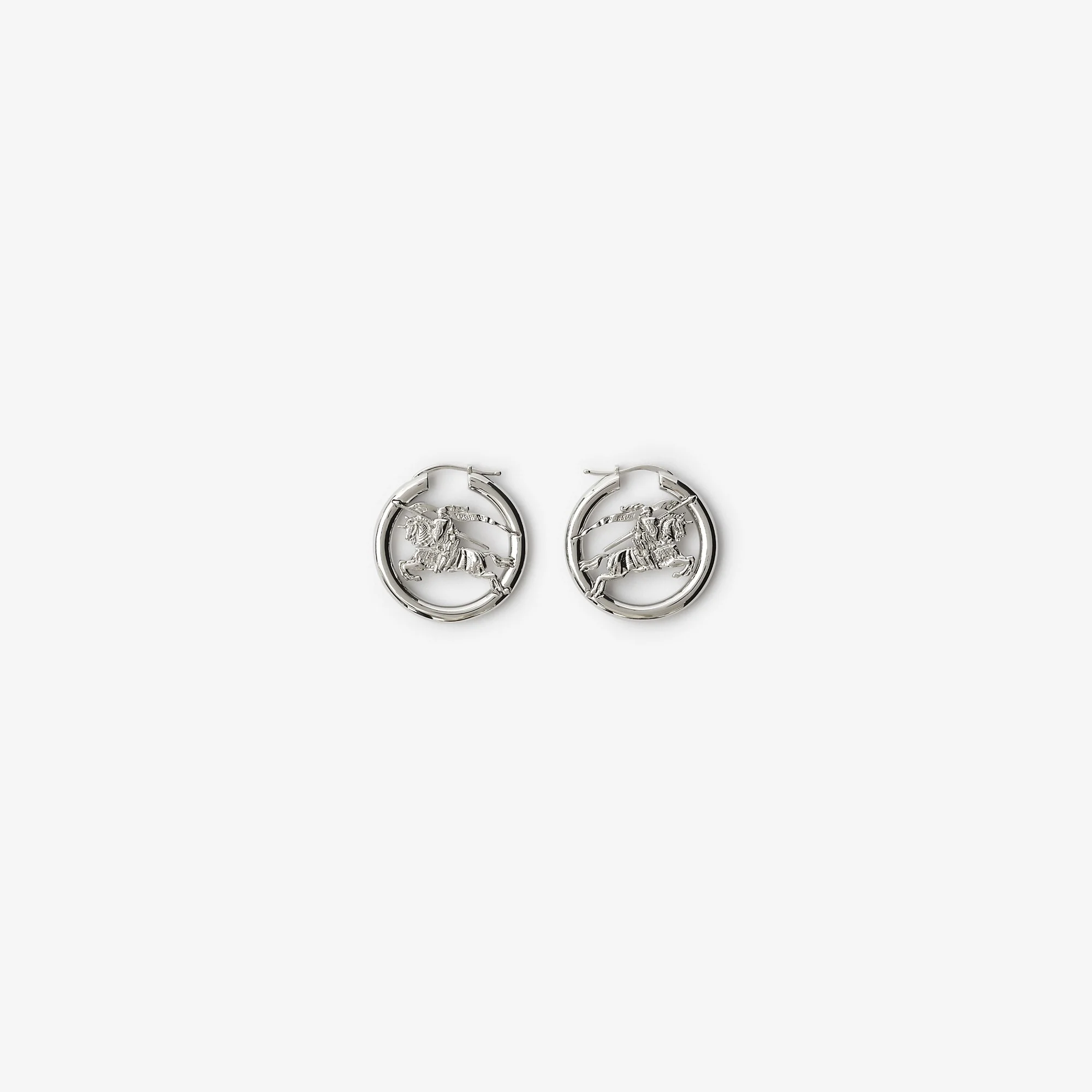 Knight Hoop Earrings - 1