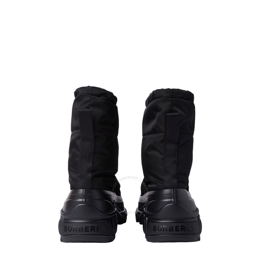 Burberry Embossed Logo Puffy Ankle Boots - 3