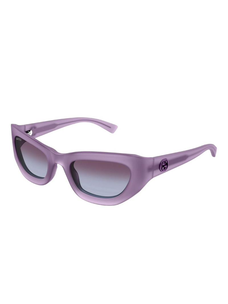 GUCCI acetate cat-eye sunglasses outlook
