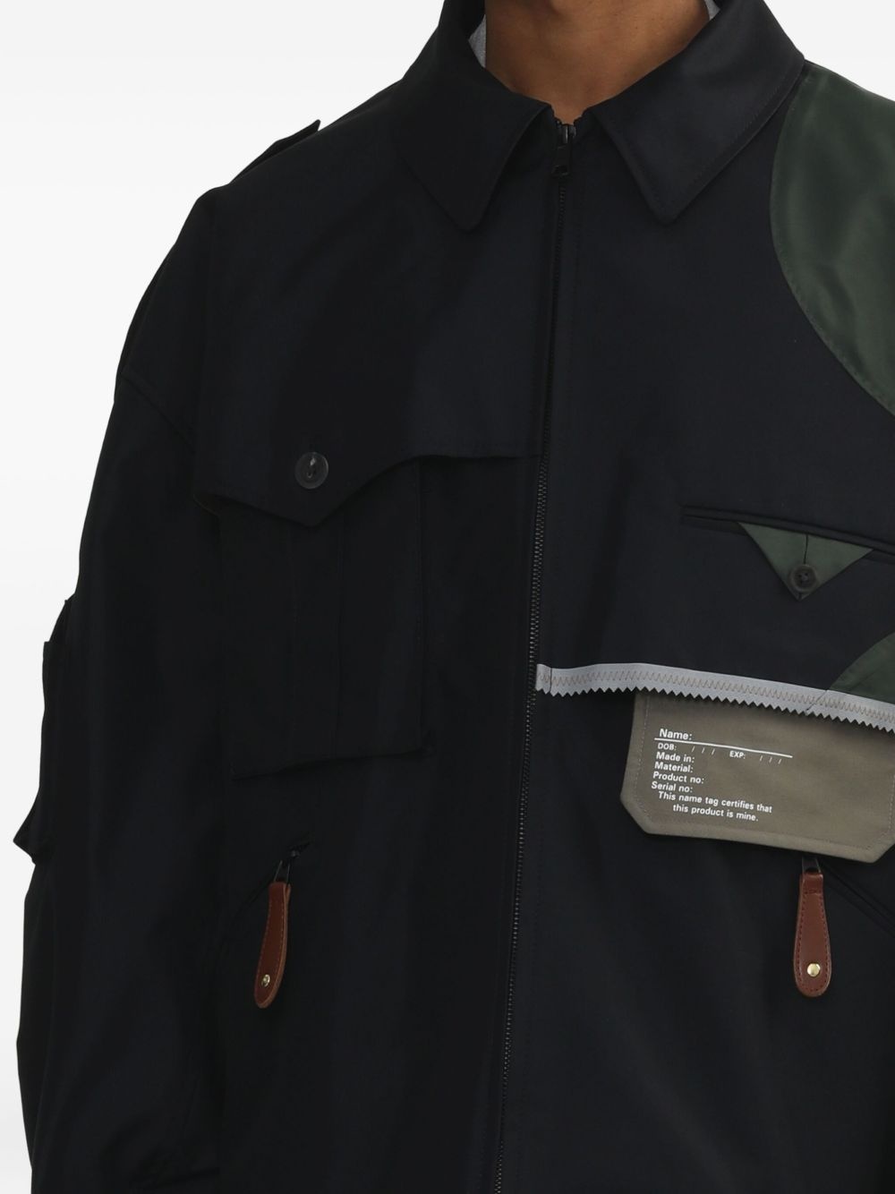 panelled jacket - 5