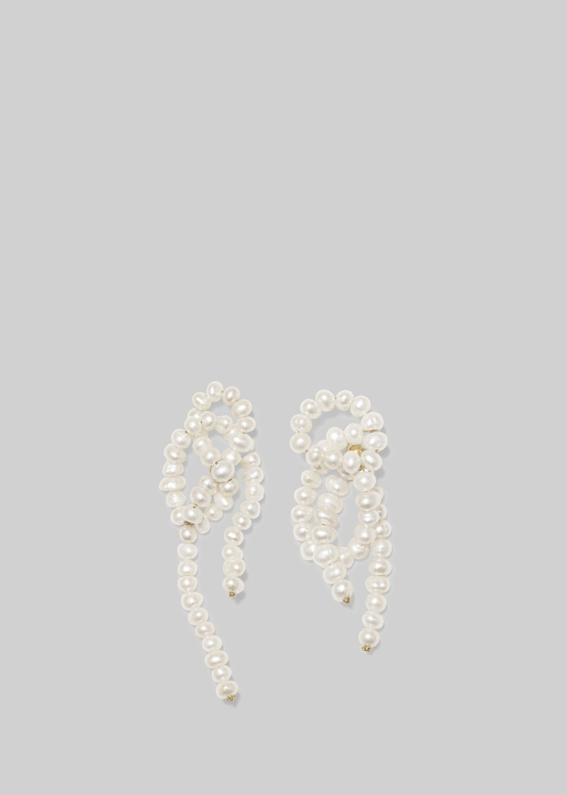 Completedworks The Break Between The Clouds Earrings - White 1