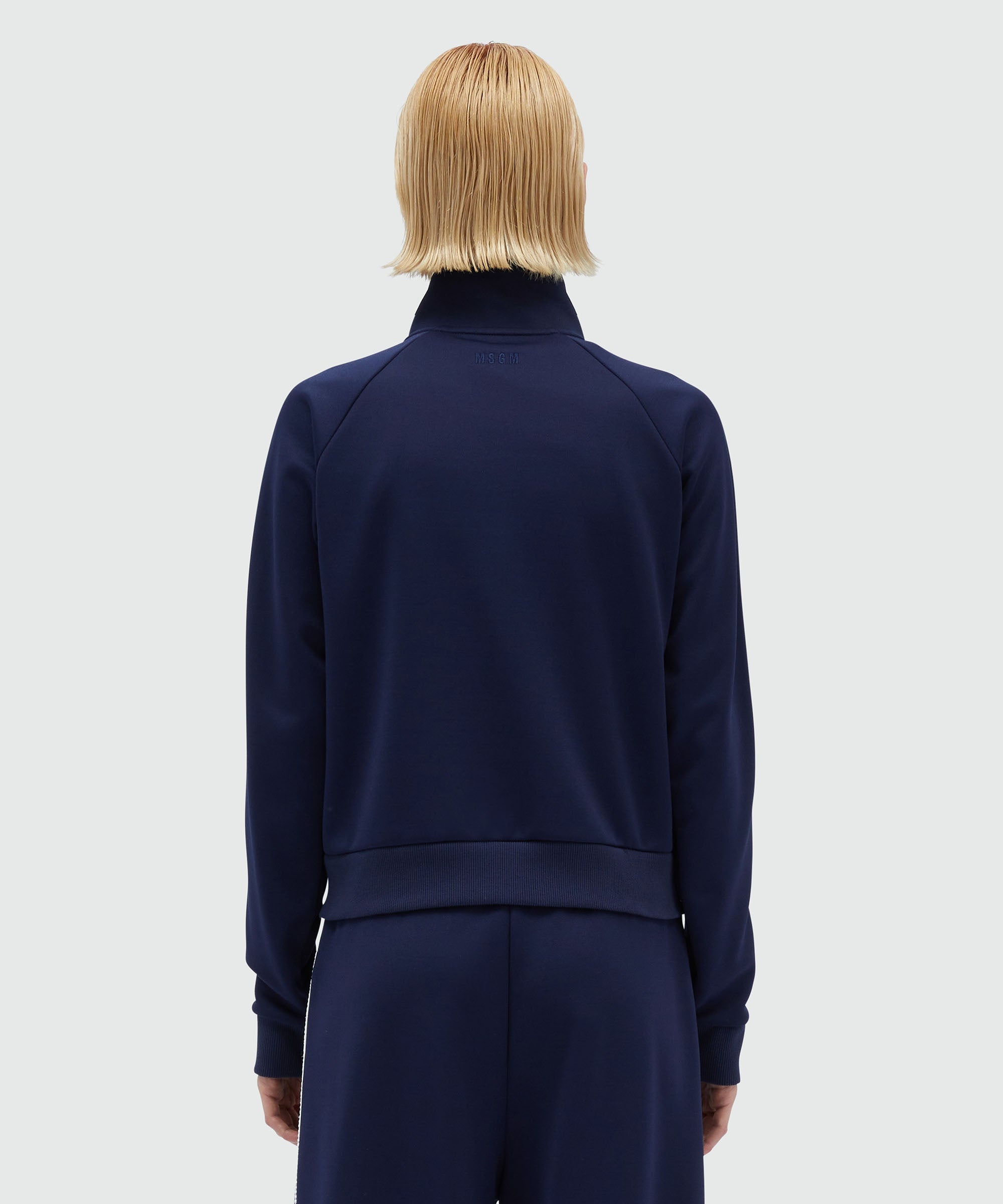 Cotton blend sweatshirt with "TheMwave" embroidery - 3